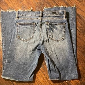 KUT high rise flare Stella jeans